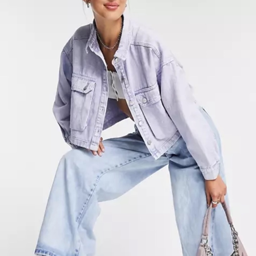 Signature8 Oversized Denim Jacket Small